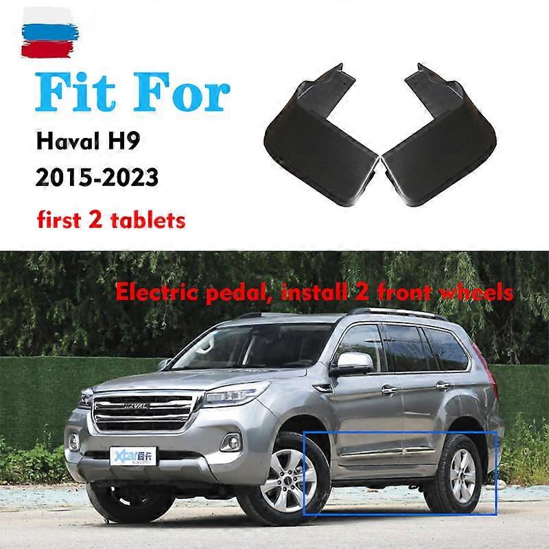 Excellent Mudflaps FOR Haval H9 2015-2023 Mudguards Fender Mud Flap Guard Splash Mudguard Car Accessories Auto Styline Front Rear 4pcs