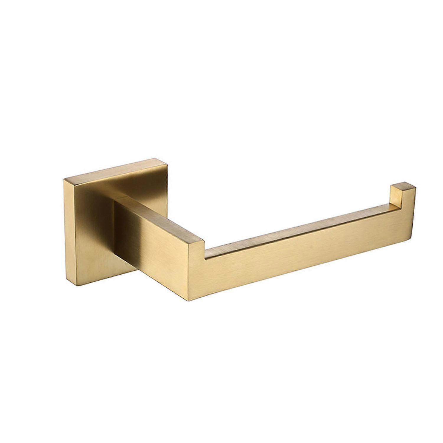 Gold toilet paper holder