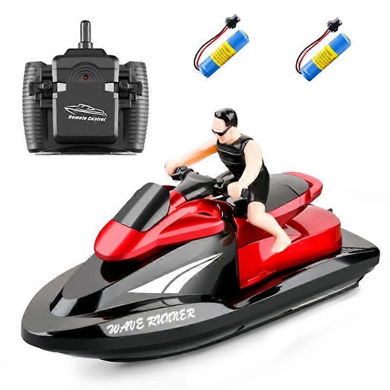 RC Boat - Remote Control Motor Boat for Pools and Lakes, 2.4Ghz RC Boats for Adults and Kids with Rechargeable Battery, 20 km/h