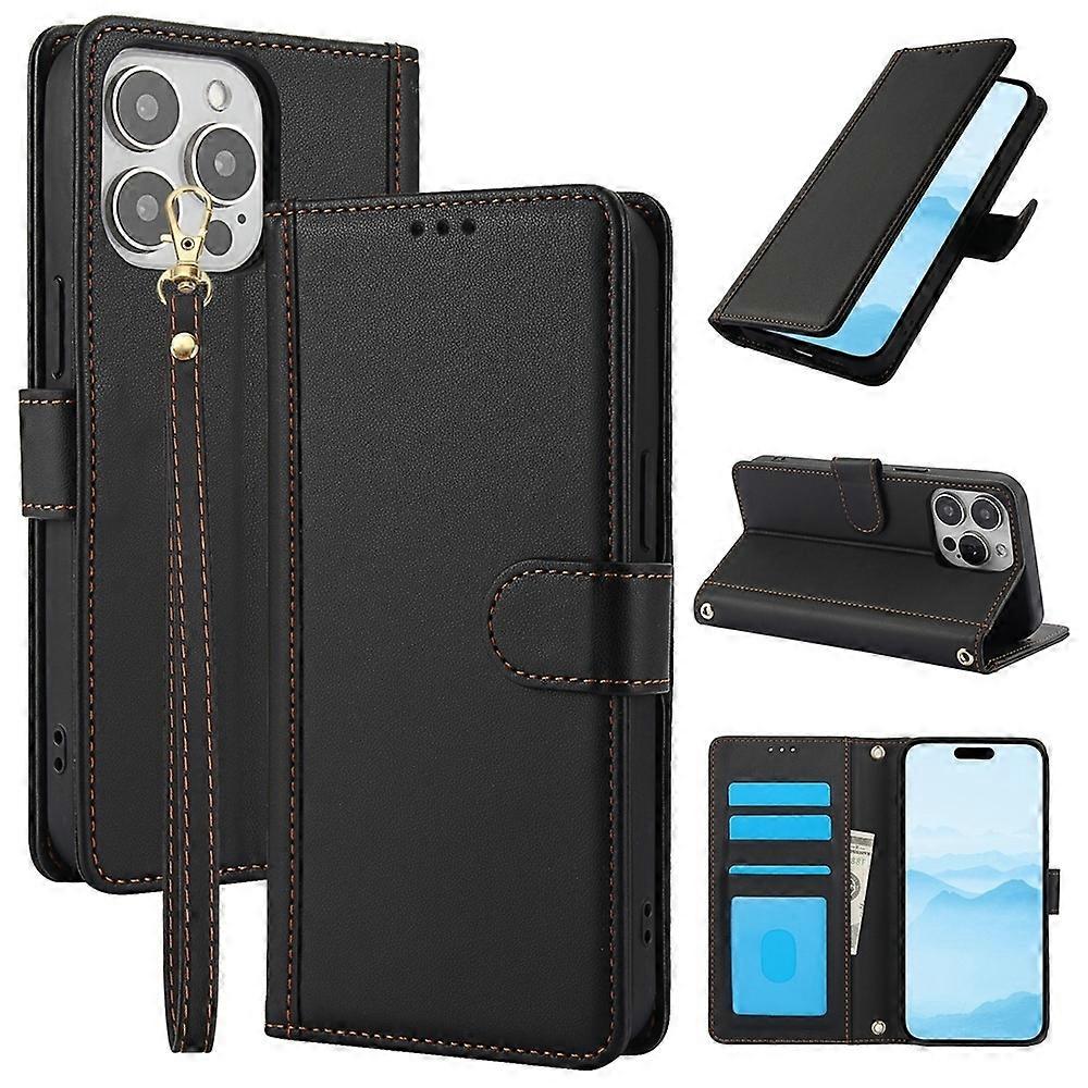 Skin Feel Leather Case For iPhone 14 Pro