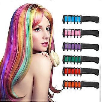 New Hair Chalk Comb ,hair Chalk For Girls Kids,washable Hair Chalk