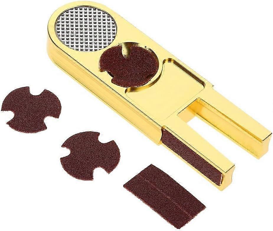 Billiards Pool Cue Tip Shaper Tool Pool Cue Tip Scuffer Burnisher Multi Functional Cue Tip Trimmers Tapper Sander