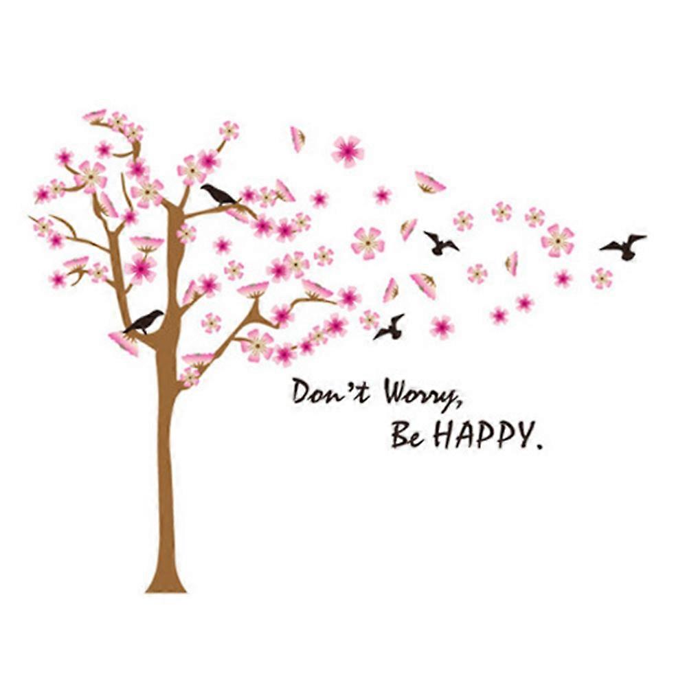 Creative Wallpaper Wall Sticker Flower Tree JM7228