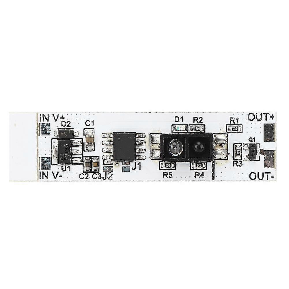 Infrared Reflection Sensor Switch Module Hand Sweep Function for LED Cabinet Lamp DC5V-12V