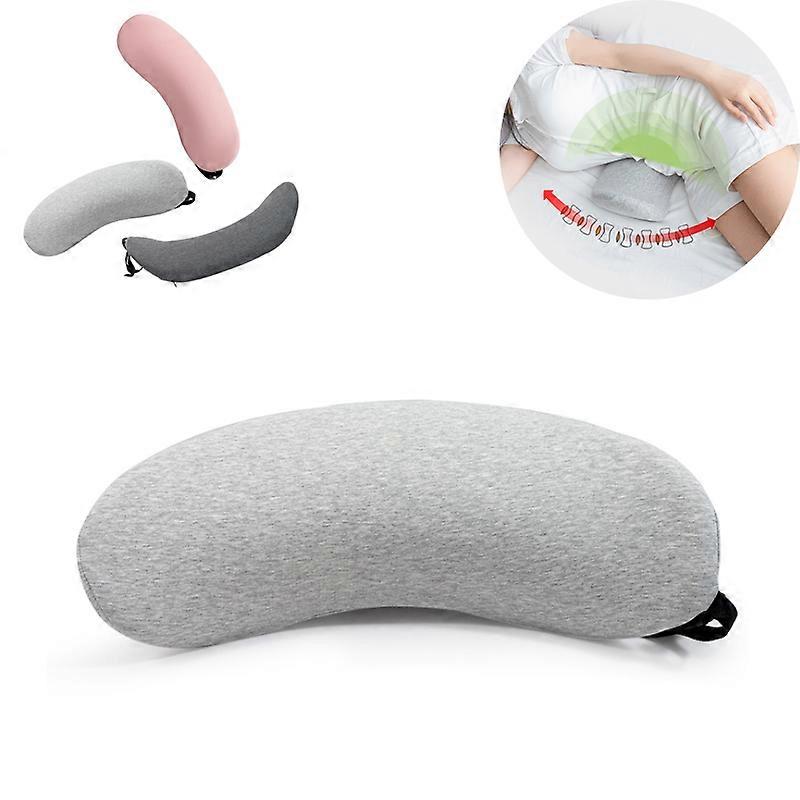 Slow Rebound Memory Coton Taille Coussin Lit Soutien Lombaire Coussin Sommeil Taille Oreiller
