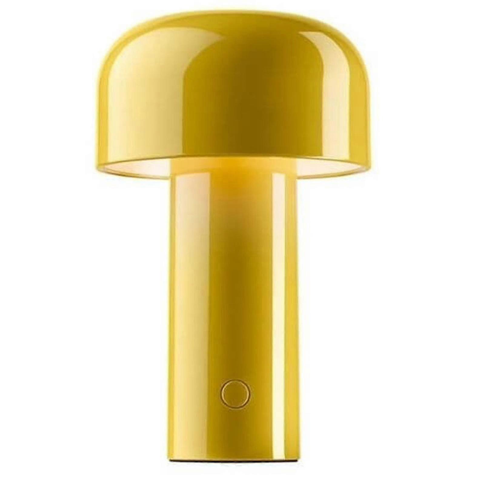 Led Creative Mushroom Rechargeable Table Lamp 3w 3 Lighting Levels Metal Night Light
