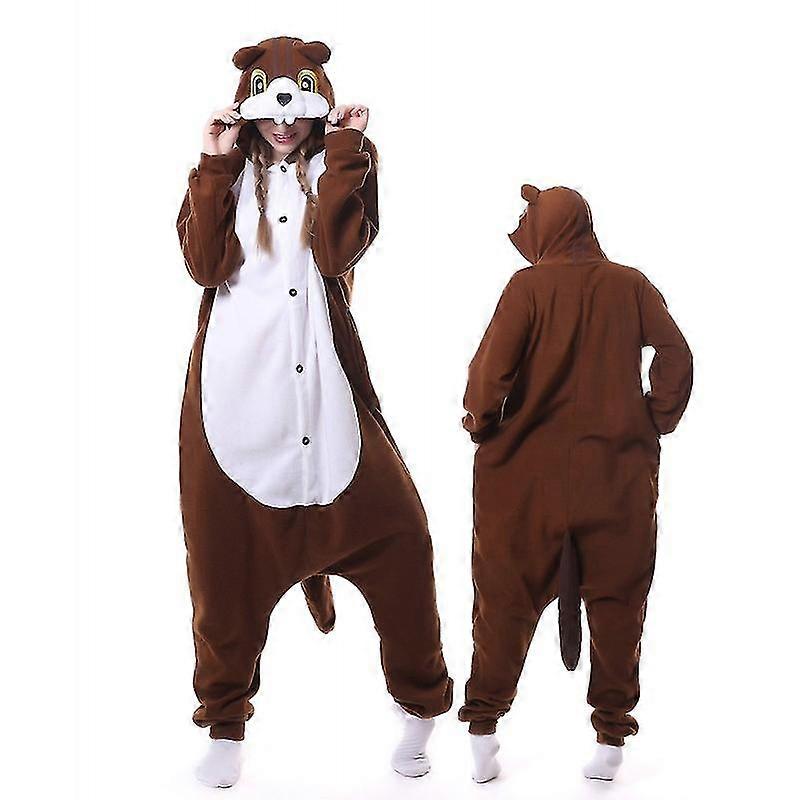Squirral Costume Pajama Onesie