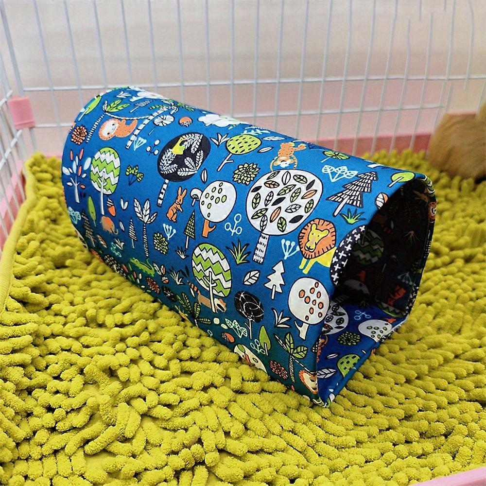 Four Seasons Universal Pet Tunnel Nest: A Fun Hideout for Hamsters, Guinea Pigs, and Rabbits!