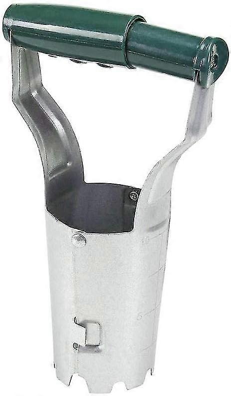 Bulb Planter, Bulb Planter, Bulb Planter Hand Tool, Grass Compactor Tool with Depth Marker
