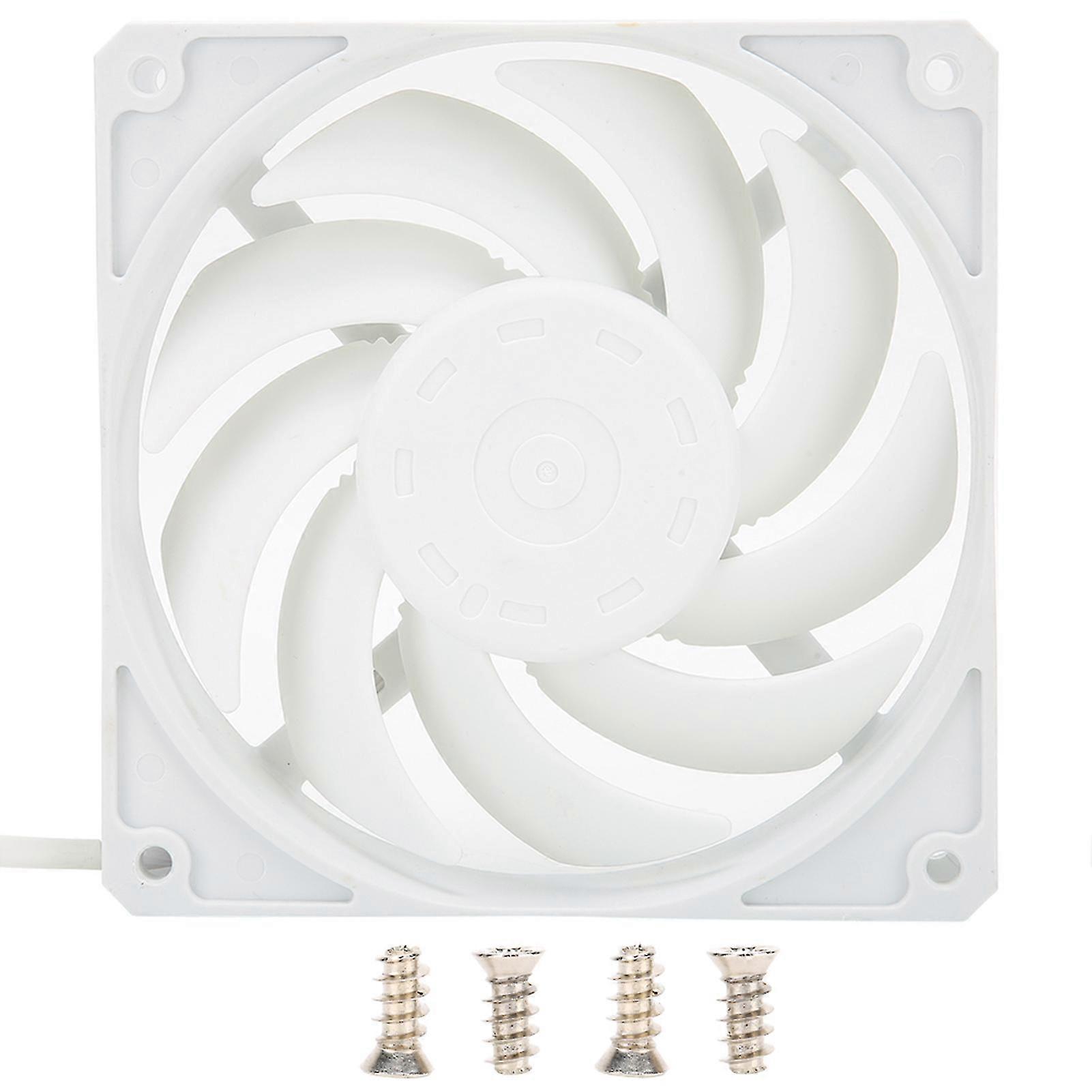 Silent Cooling Fan - 12CM PWM Low Noise Cooler