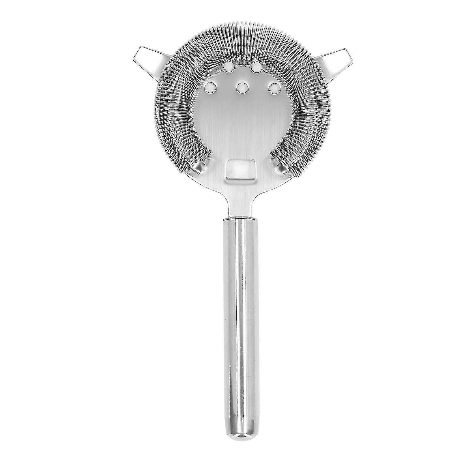 Stainless Steel Cocktail Strainer - Bar Tool for Cold Drinks and Wine Filtering