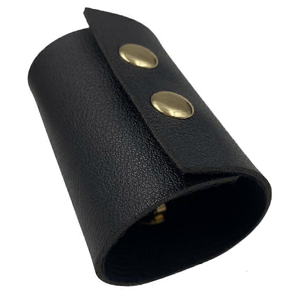 Cheveux en cuir Cravates En cuir Porte-queue de cheval Simple Bandes de cheveux Fille Porte-cheveux