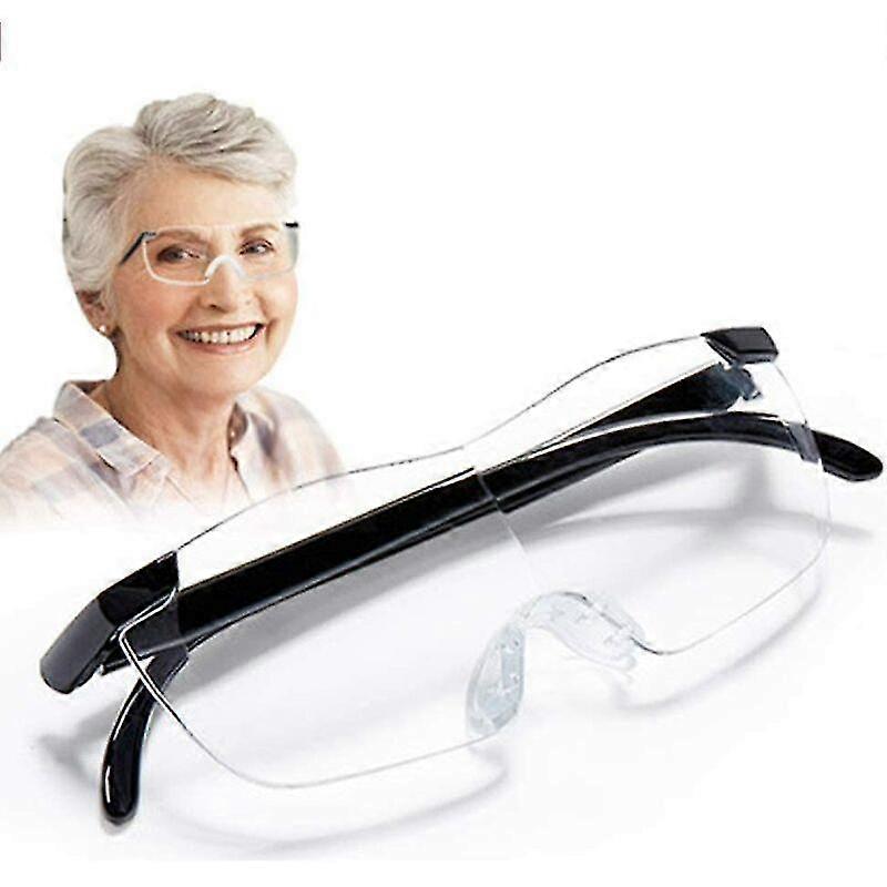 2pcs/set Magnifier Glasses 160% Magnification Presbyopia For