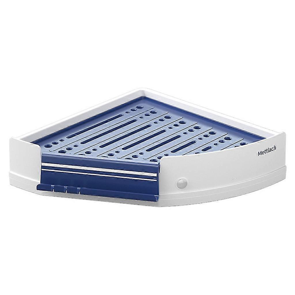 Sensor Lighted Wall Mounted Corner For Triangle Shelf Shower Hanging Storage Hol