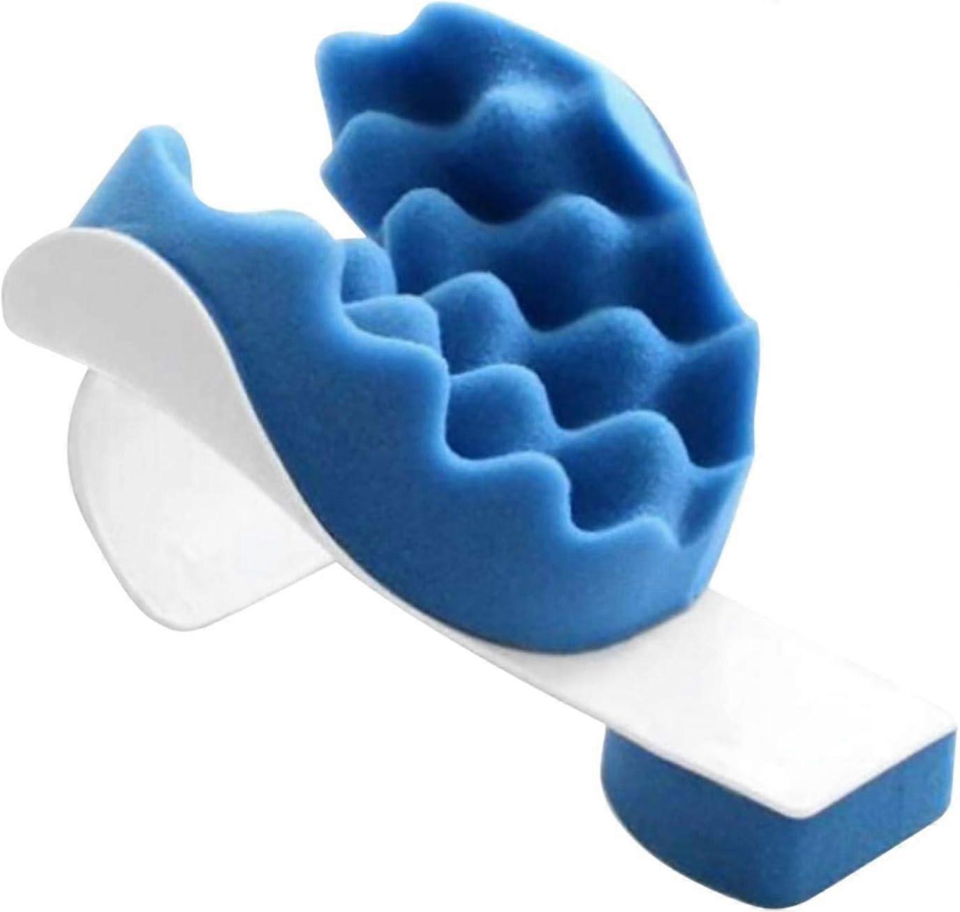 Neck expander, neck and shoulder stretch relaxant, relax neck and shoulder blades, neck pain, spine massage pillow