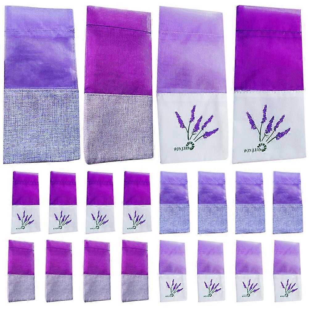 20pcs Empty Pouches Sachet Empty Bags Lavender Sachet Empty Scented Bags