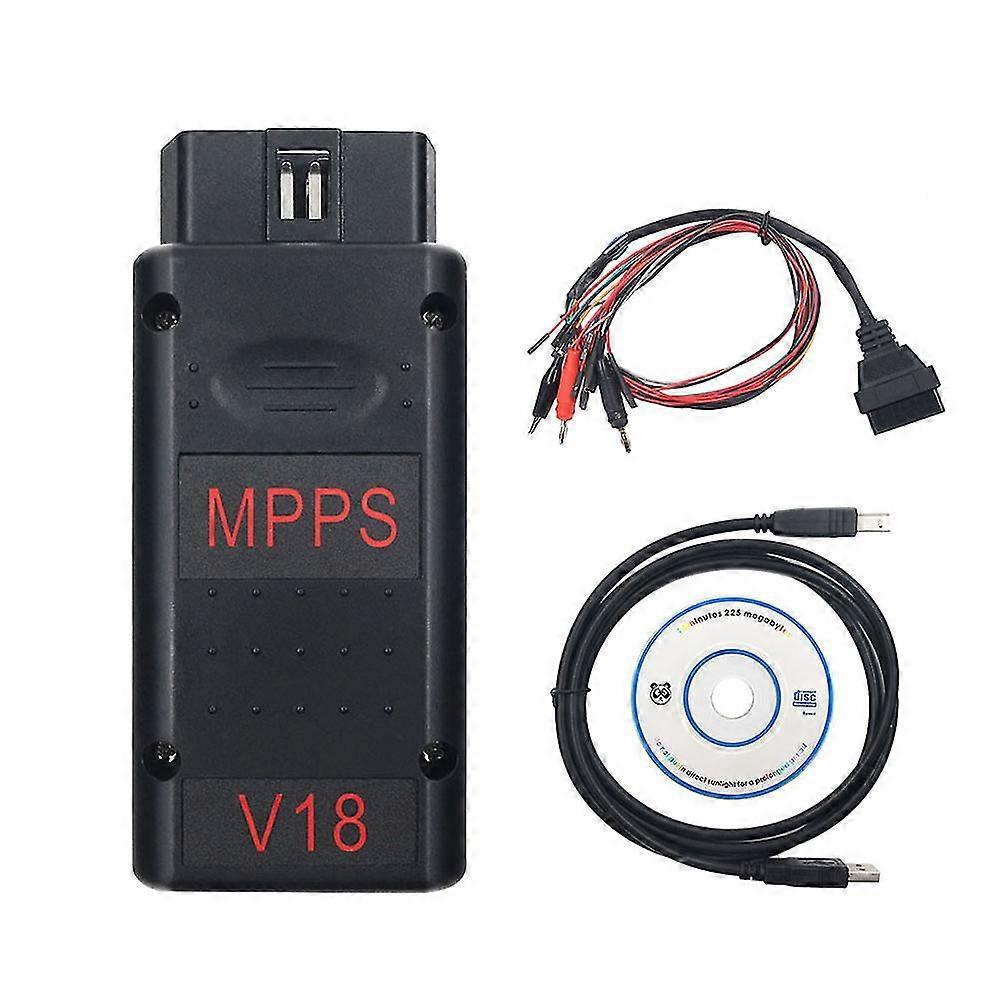 Mpps V18 Obd2 Diagnosewerkzeug Main + Tricore + Multiboot V18.12.3.8 mit Breakout Tricore Kabel