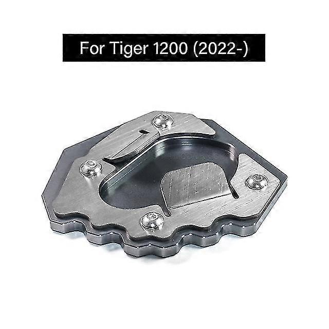 ل Tiger 1200 Tiger1200 2022 حامل جانبي تكبير دراجة نارية مسند وسادة القدم دعم CNC الفولاذ المقاوم للصدأ تمديد لوحة قاعدة