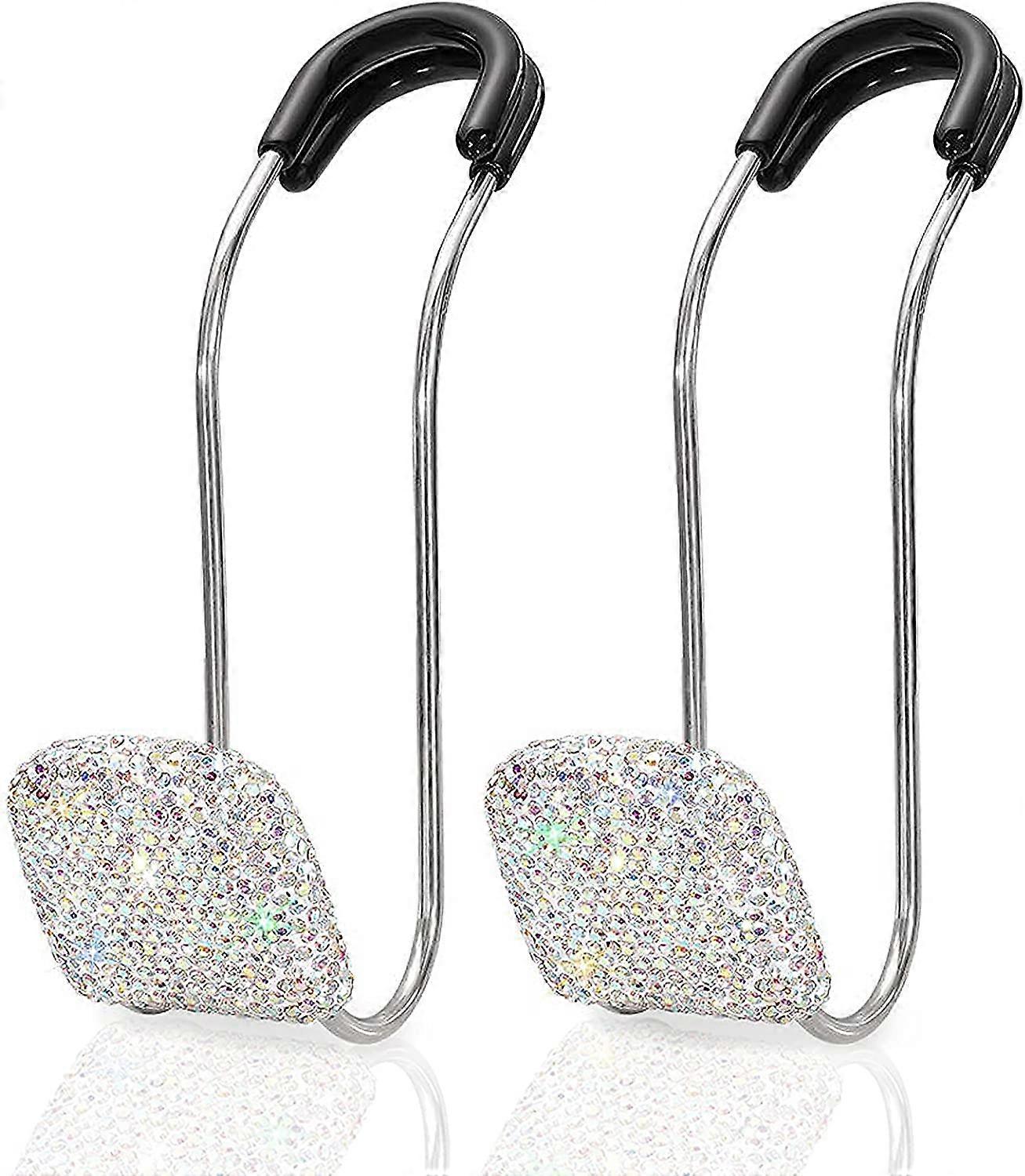 Universal Bling Car Seat Back Hook Headrest Hook Rhinestone2PCS