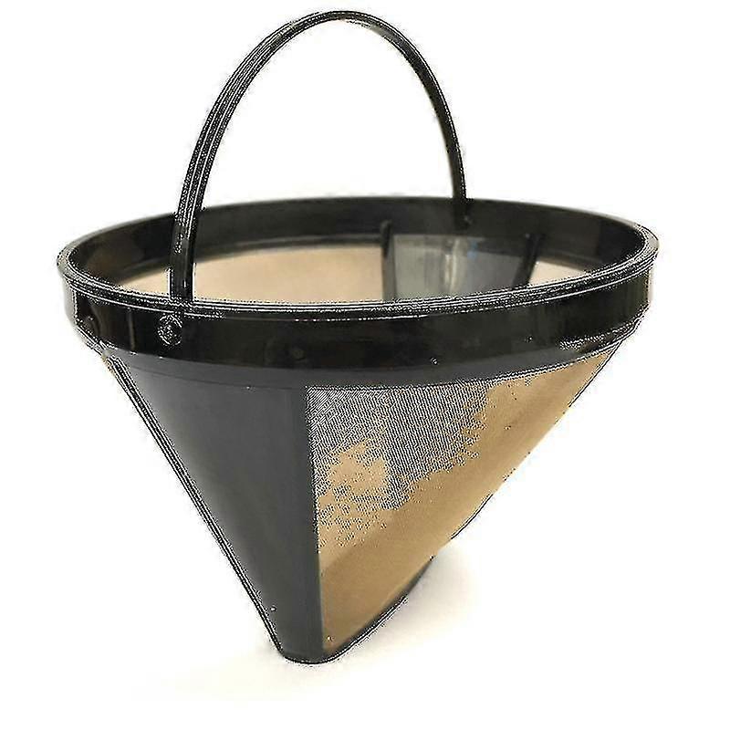 Reusable Cone Style Replacement Coffee Filter Compatible With Machines And Brewer