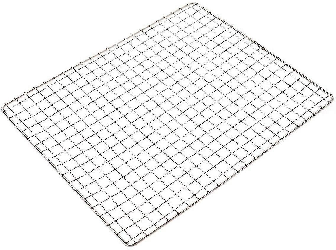Square Stainless Steel Grill Mesh, Multi-Function Cooking GrillSilver1Pcs