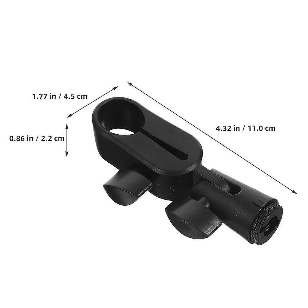 2Pcs Microphone Clip Holders Mic Clips Plastic Mic Clamp Replacement Compatible for Levitt 240