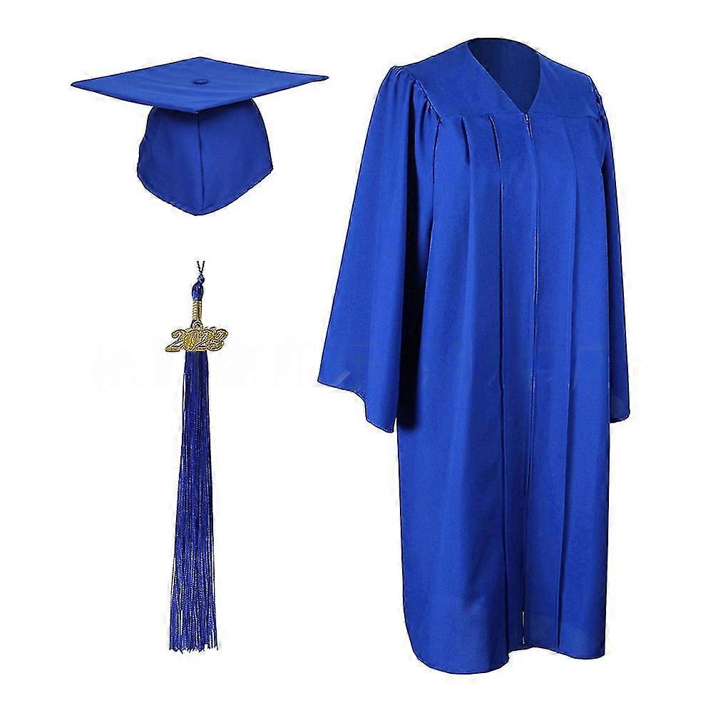 Graduation Gown And Cap With Tassel Set For 2023 High School And College Bachelor Unisex Adults
