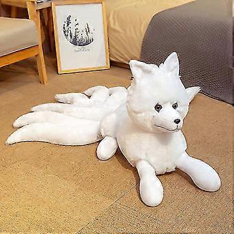 Simulation Nine Tailed Fox Doll Plush Toy Cute Fox Doll