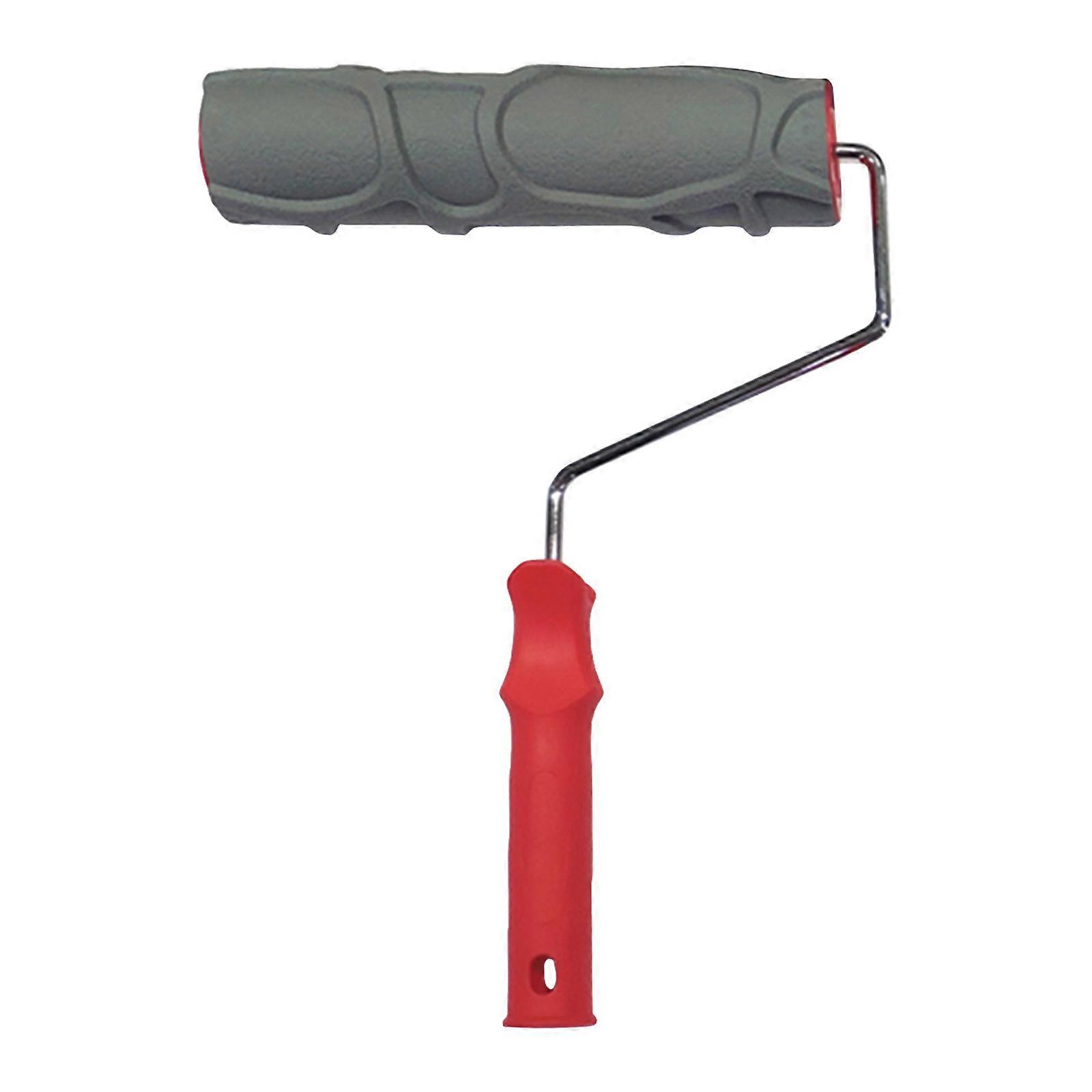 Stone Texture Rubber Embossed Paint Roller Brush Hand Tool Home Decoration Tool