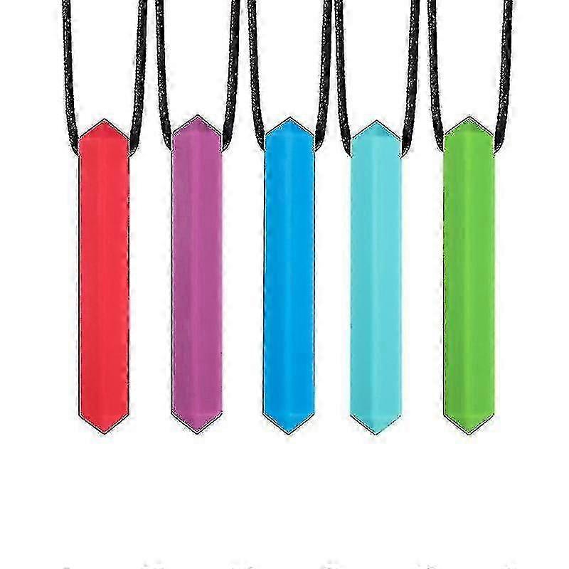 Chew Necklaces - Chew Necklaces For With Autism - Durable And Silicone Chew Necklaces