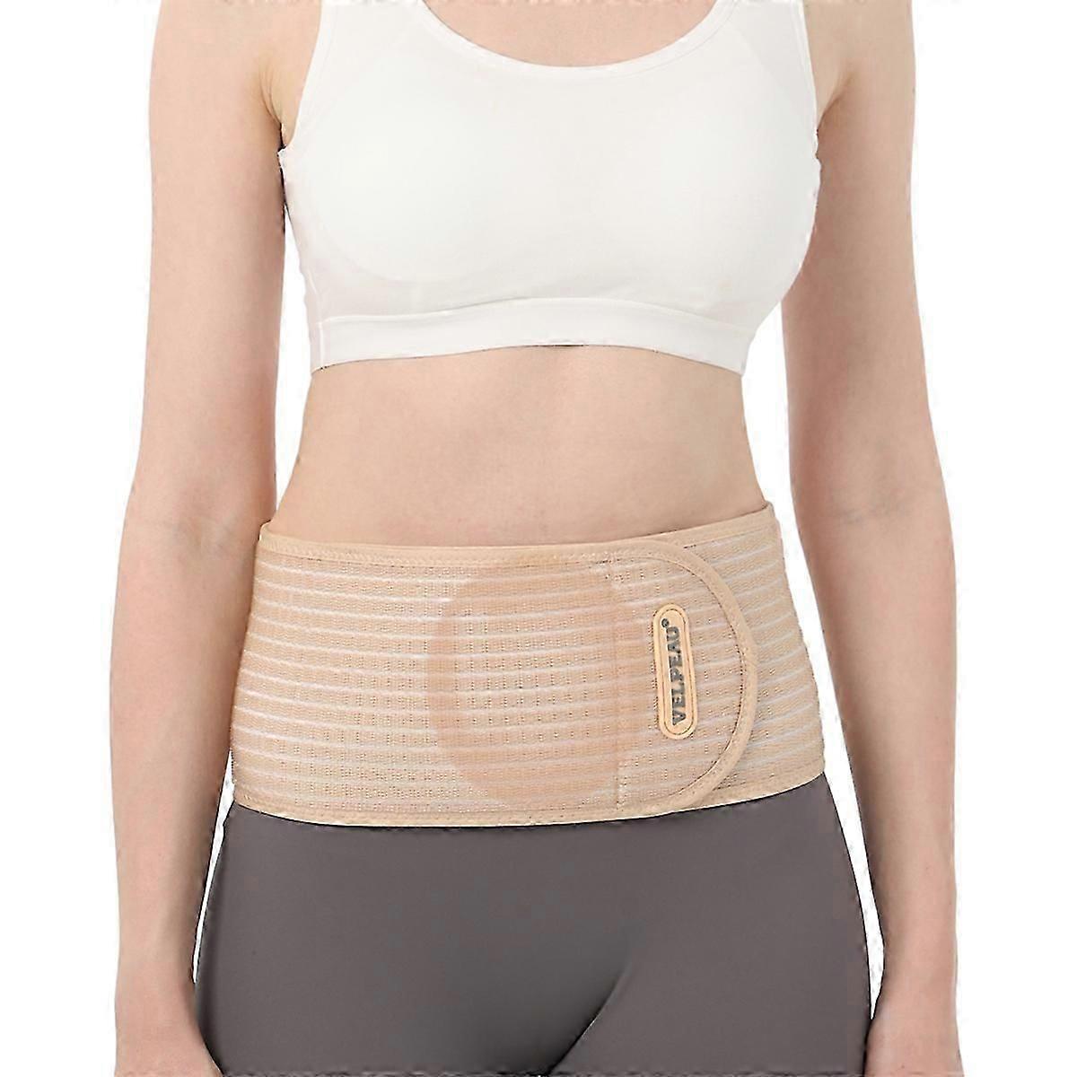 Huiyun Umbilical Hernia Belt For Navel Incisional And Belly Button Hernia Abdominal Binder Support With 1 Compression Pad