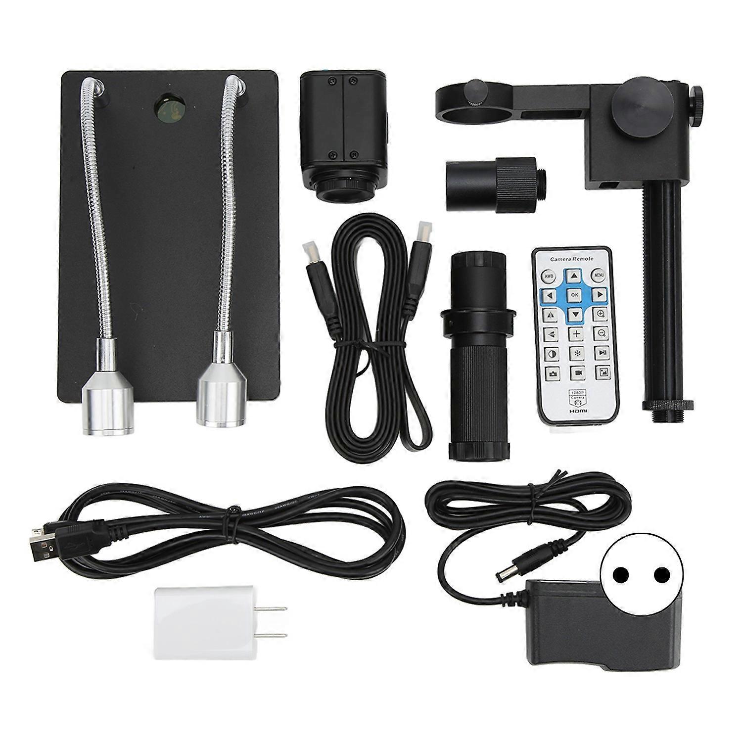 Microscope Industrial Microscope Camera Full HD 24MP 2K 1080P 60FPS with 150X Lens for Phone Repair
