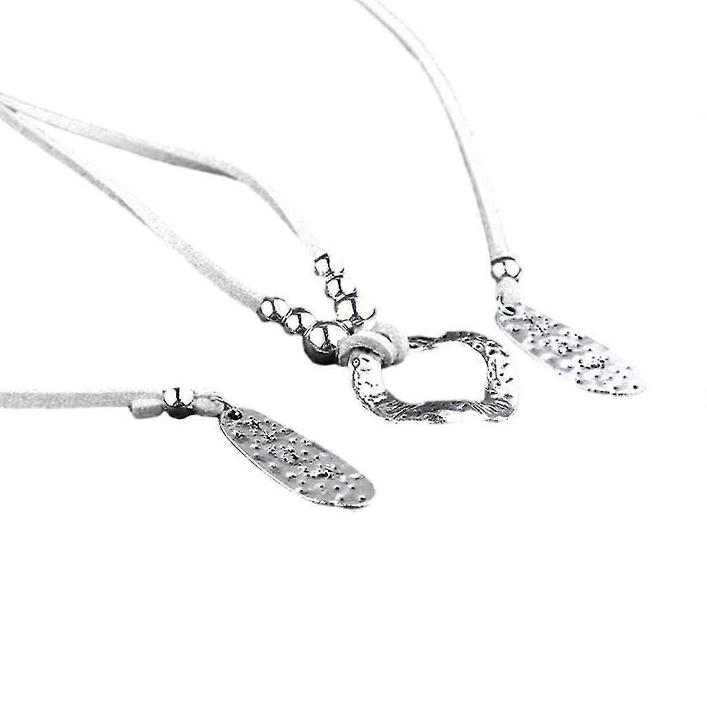 Onregelmatige Ring Sleutelbeen Ketting Goth Gypsy Hippy Choker Trui Ketting Sieraden