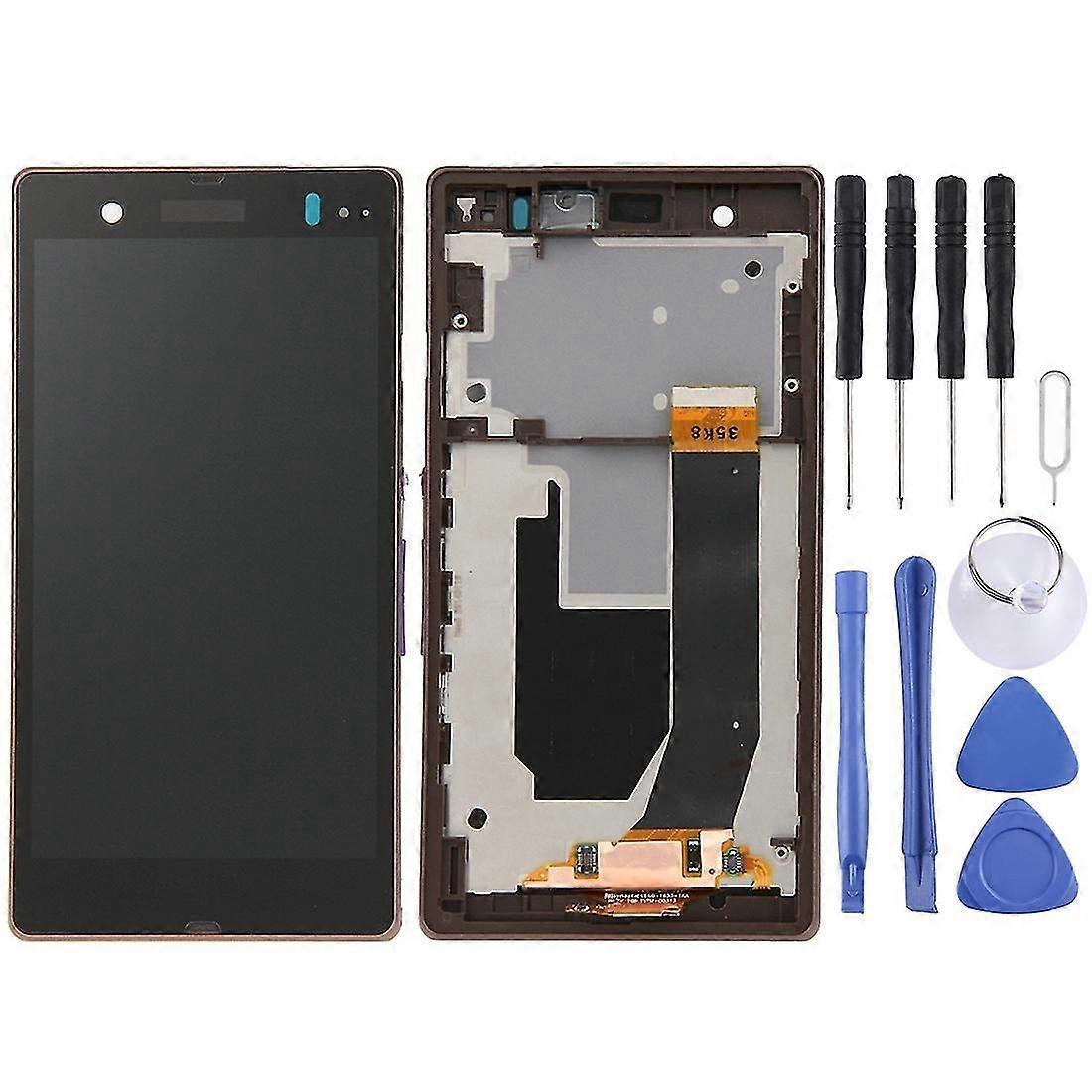 LCD Screen+Touch Screen with Frame for Sony Xperia Z