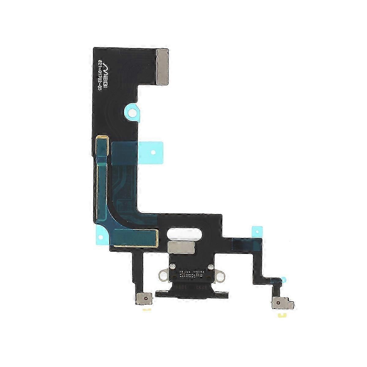 Compatible with iPhone XR Dock Connector Charging Port Flex Cable Replacement (without Logo)