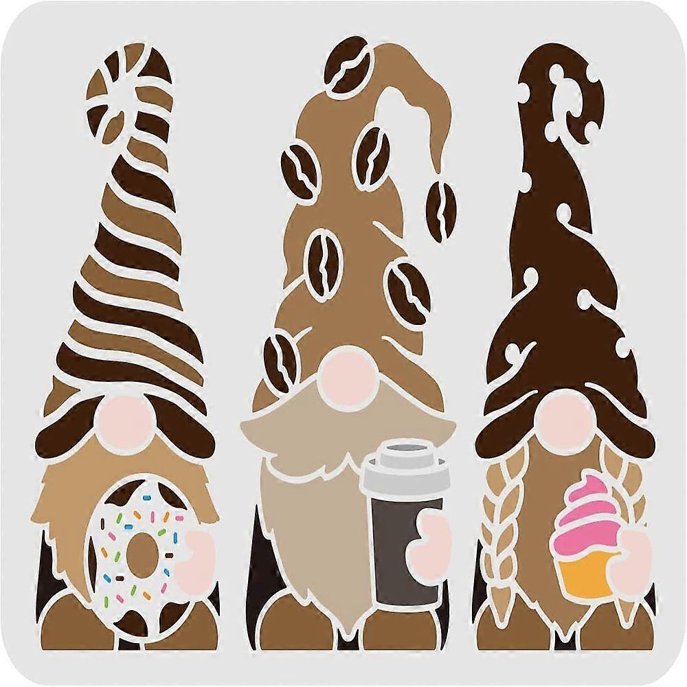 1pc Plastic Reusable Drawing Painting Stencils Templates for Painting on Fabric Tiles Floor Furniture Wood Rectangle Other Pattern 297x210mm