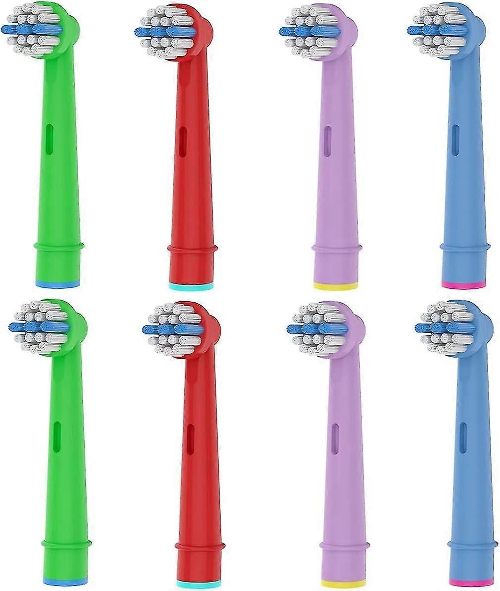 8 Pa Kids Replment Toothbrush Heads,0359