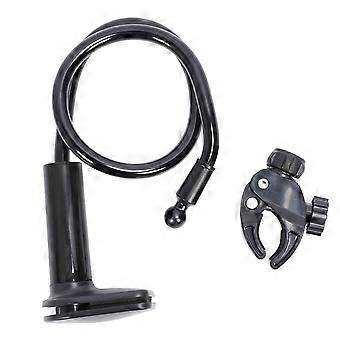 Soporte para secador de pelo con abrazadera ajustable para reducir la fatiga del brazo Soporte para secador de pelo para peluquería canina negro