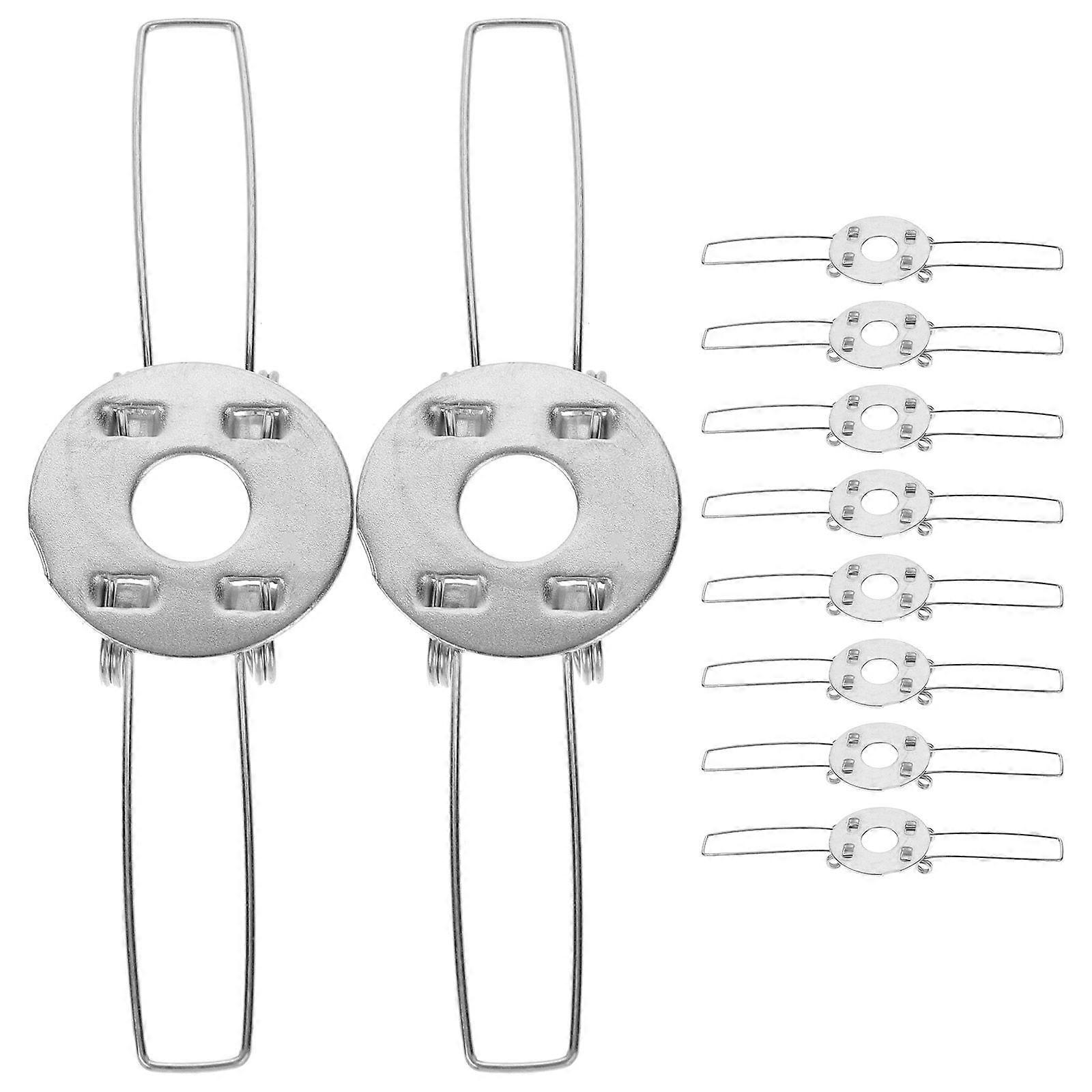 10Pcs Lampshade Spring Clips Light Shade Adapter Pendant Light Shade DIY Spring Clamps