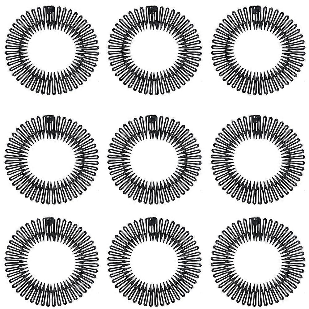 Pente de cabelo, Headband, Stretch, Circular