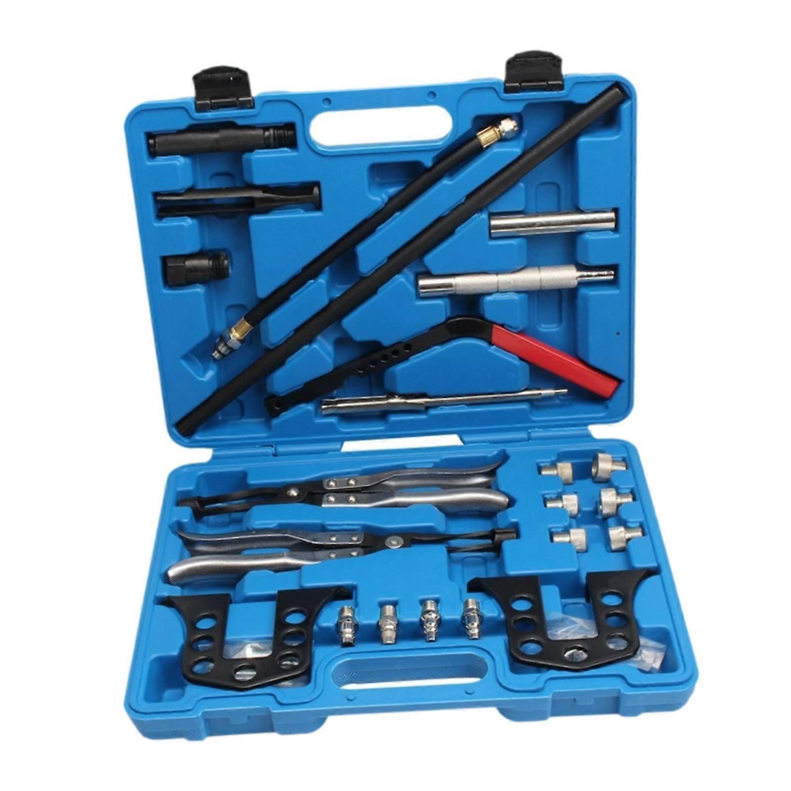 Cylinder Head Service Tool Kit Cars Auto Overhead Engine Valve Spring Removal