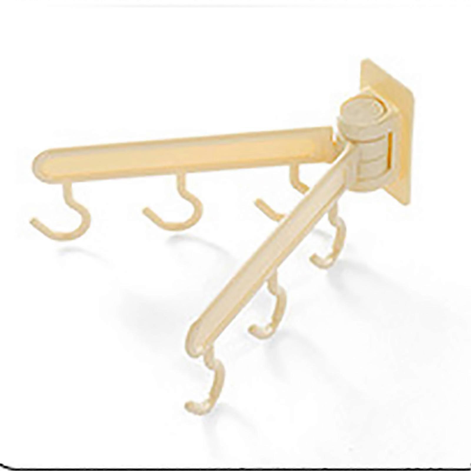 Kitchen Hook Kitchen Bathroom Wall Hanging Nail Free Rotatable Paste Hook Towel Rack Towel Bar Hook
