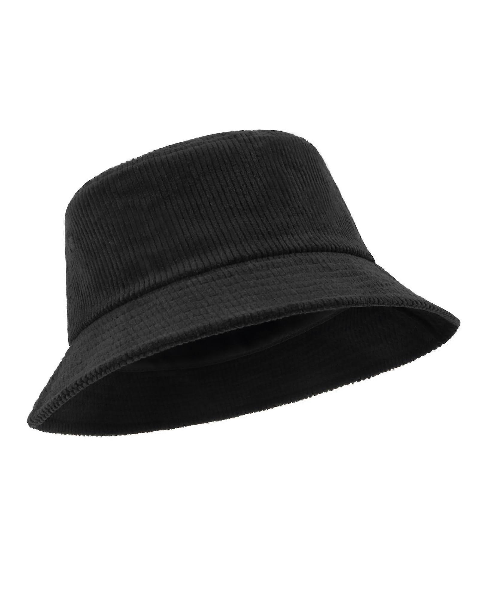 Adjustable Corduroy Bucket Hat for Sun Protection - Multi-Size Fishing and Golf Hat, Comfortable and Stylish Design