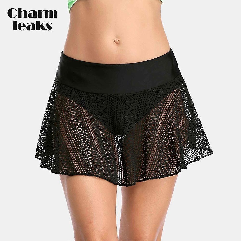 Women Bikini Bottom Swim Trunks Ban Solid Swim Skirt Build-in Brief Swimwear Briefs Swimming Bottom Tankini Bottoms