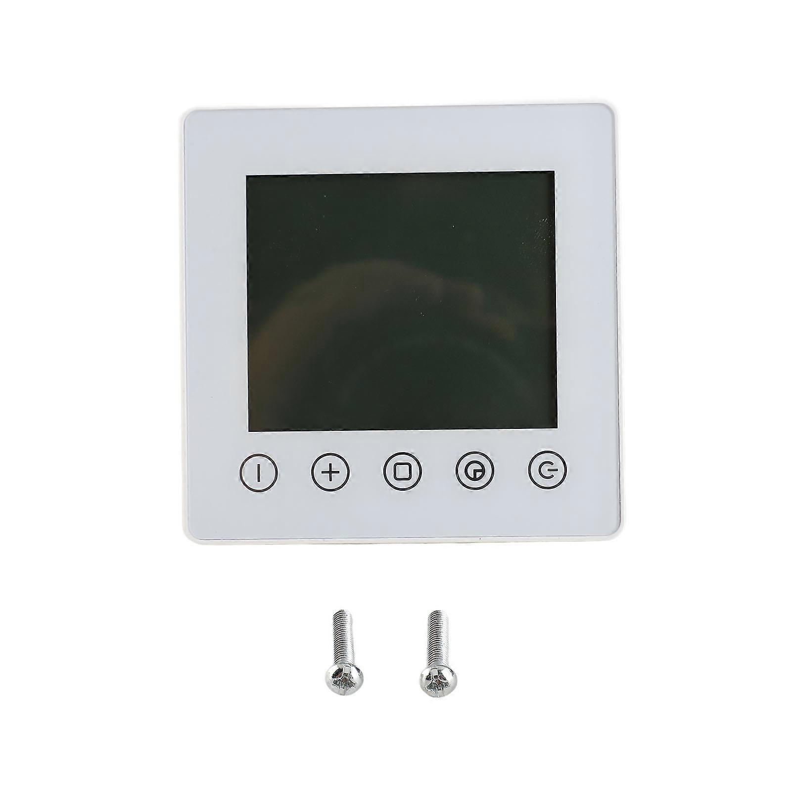 3A Gas Boiler Thermostat LCD Touchscreen Digital Smart Temperature Controller Week Programmable Energy Saving for Home School Office Hotel