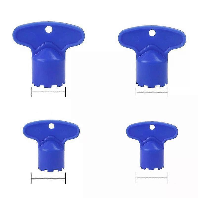 Faucet Aerator Key Removal Wrench Tool Cache Aerators Kitchen Sink Aerators Wrench (5 Pieces, Blue)
