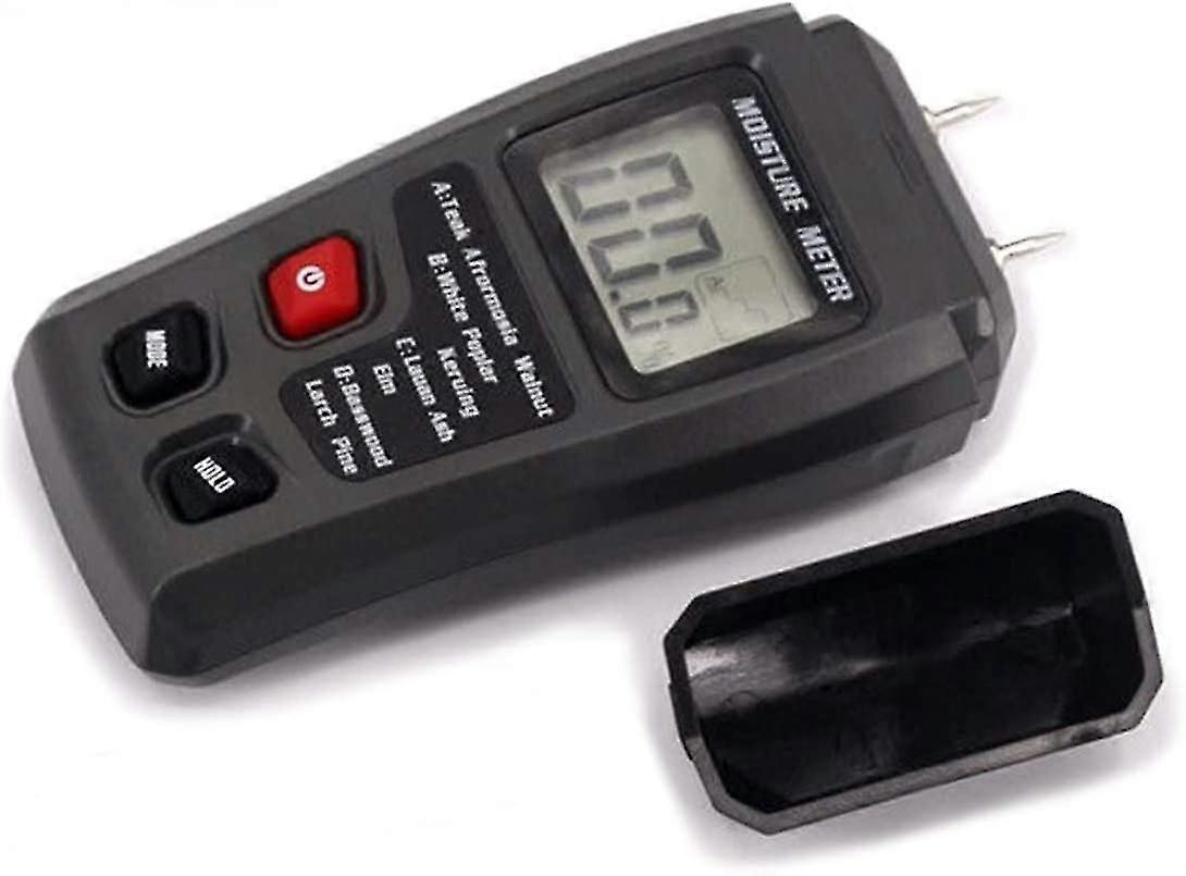 Digital Wood Log Firewood Timber Moisture Damp Meter Tester