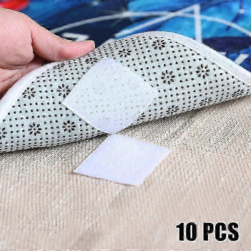 10/20/50 Pcs Self Adhesive Tape Fasteners Hook And Loop Anti-slip For Sofa Cushions Furniture