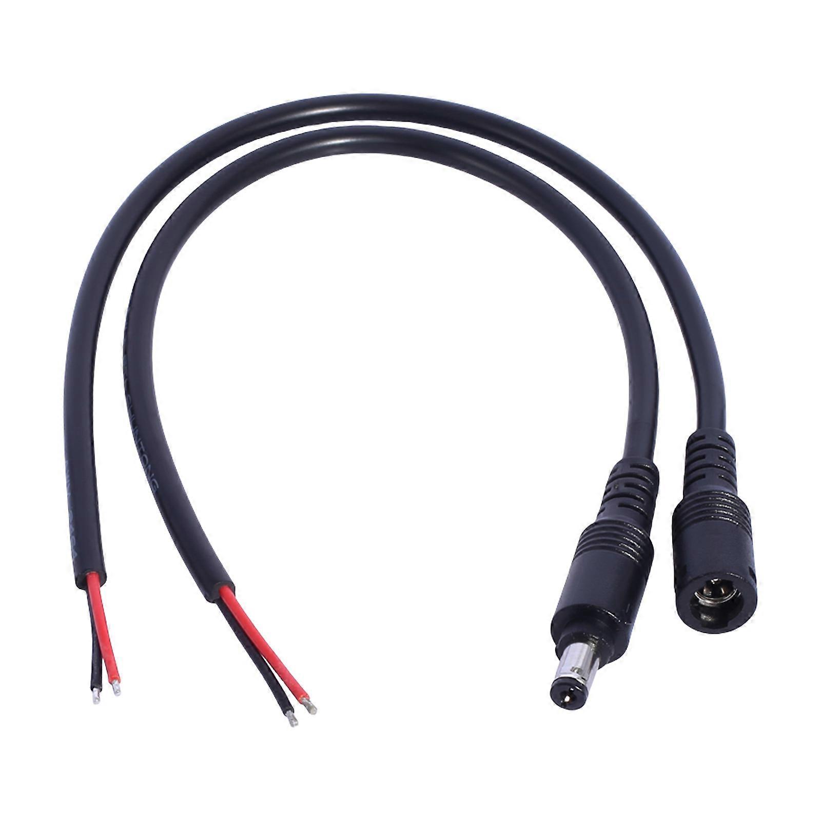 AntiDrop 5.5x2.1mm Charging Cable with Rotating Lock for Mobile Hard Drive Enclosures and Electronics, 18AWG