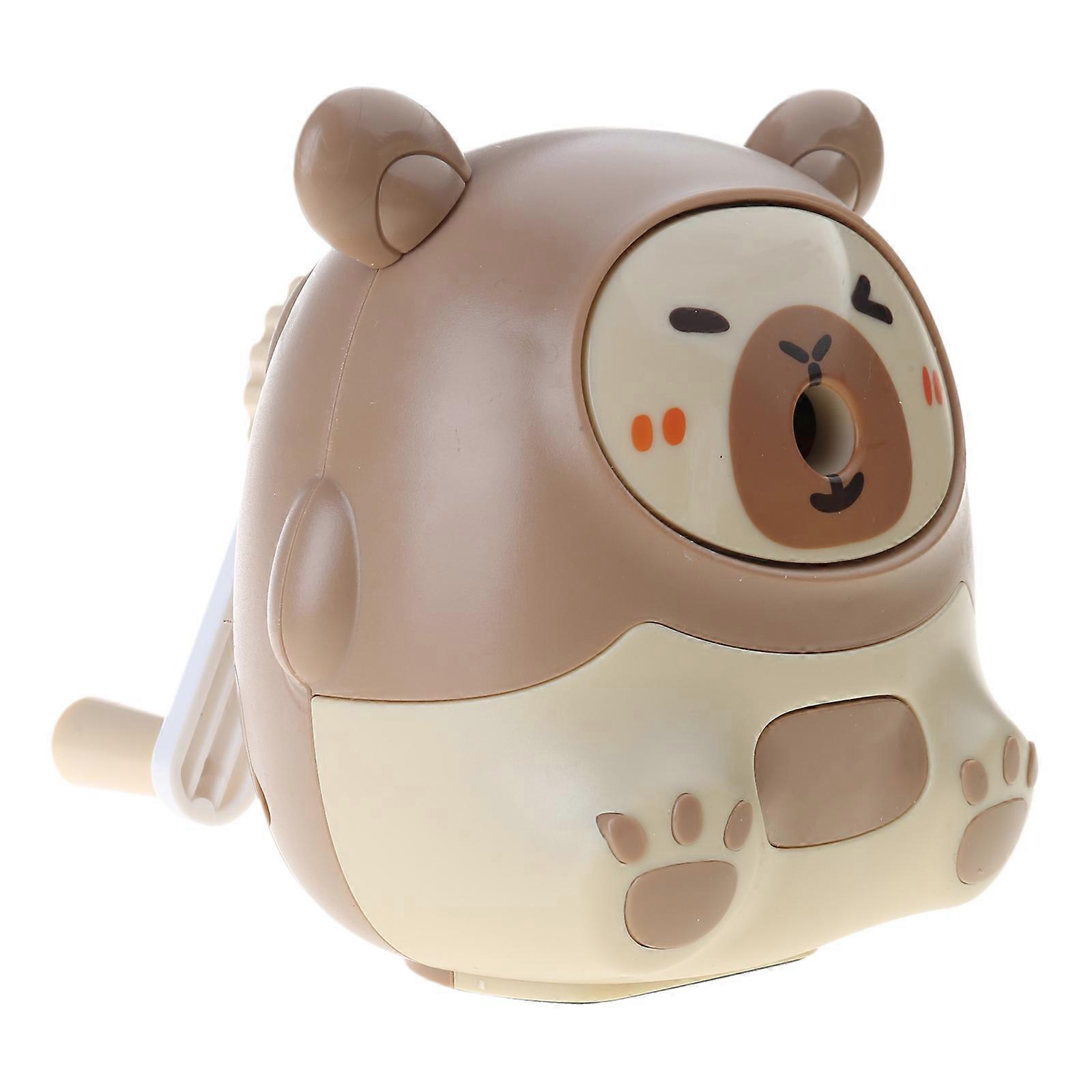 Creative Pencil Sharpener Plastic Manual Pencil Sharpener Lovely Cartoon Capybara Pencil Sharpener Pencil Cutting Tool